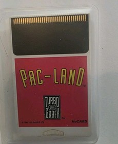 Three TurboGrafx 16 PAC-LAND, Keith Courage & Victory Run HuCard Only