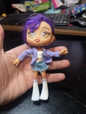 Aphmau Meemeows Sparkle Fashion Doll 5 Mystery Surprises Glitter Purple Bonkers