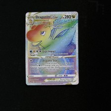 Pokemon TCG Dragonite VSTAR 081/078 Secret Rare Rainbow Hyper Rare Holo