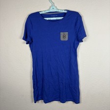 Tommy Hilfiger Short Sleeve Dress Womens Size L Large Long Shirt? Excellent