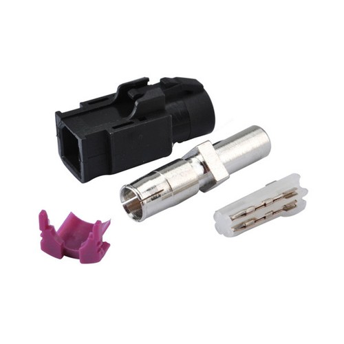 HSD Fakra A 4 Pole Crimp Connector for VW BMW Audi Car Head Unit USB Vedio Cable - Picture 3 of 3