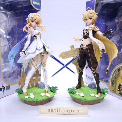 USED] KOTOBUKIYA Genshin Impact Lumine Hotaru & Aether Sora 1/7