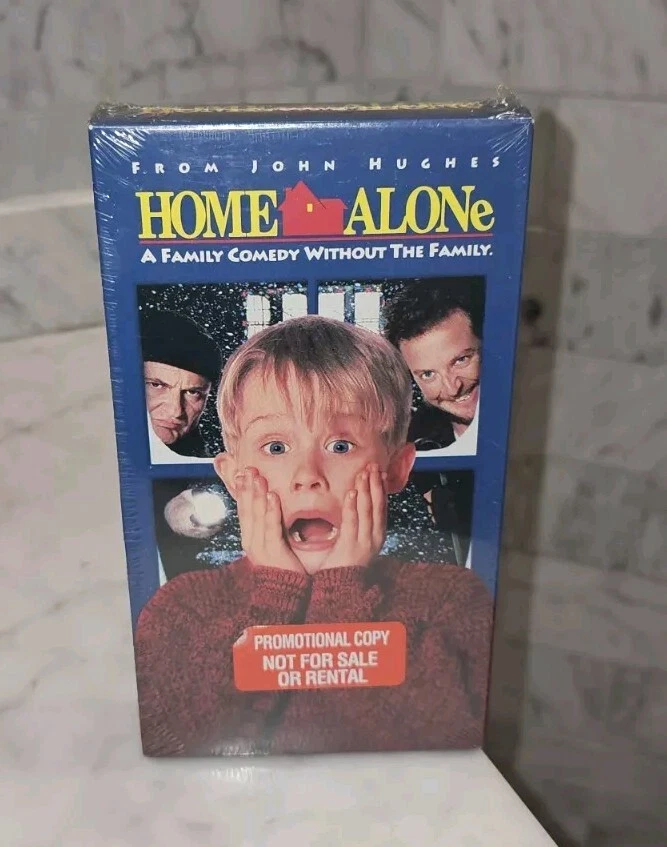 1990 Home Alone VHS Tape Promotional Copy Not For Resale W/Watermark NEW, SEALED - Image 2 of 4