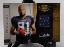 2010 Panini Plates & Patches Blitz Materials /299 Golden Tate #15 Rookie RC