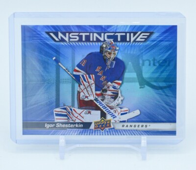 Igor Shesterkin 2023-24 Upper Deck Series 2 Instinctive New York Rangers #IN-2