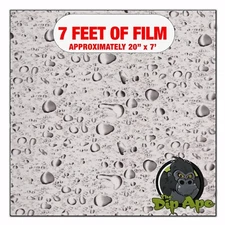 Hydrographic film 3D Water Drops hydro dipping 7' x 20" hydro dip