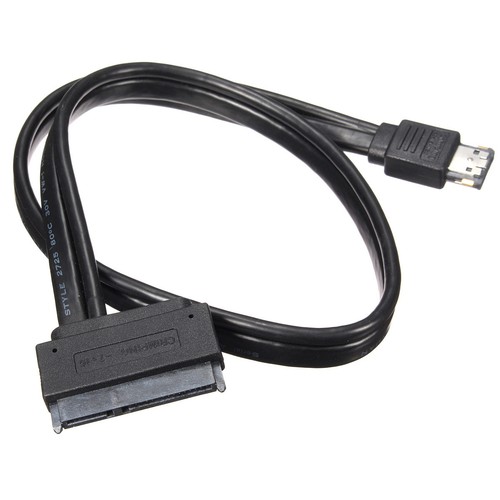 12V 5V eSATAp (Power Over) to eSATA to SATA 22 pin Adapter Cable 2.5" 3.5" HDD - Picture 3 of 9