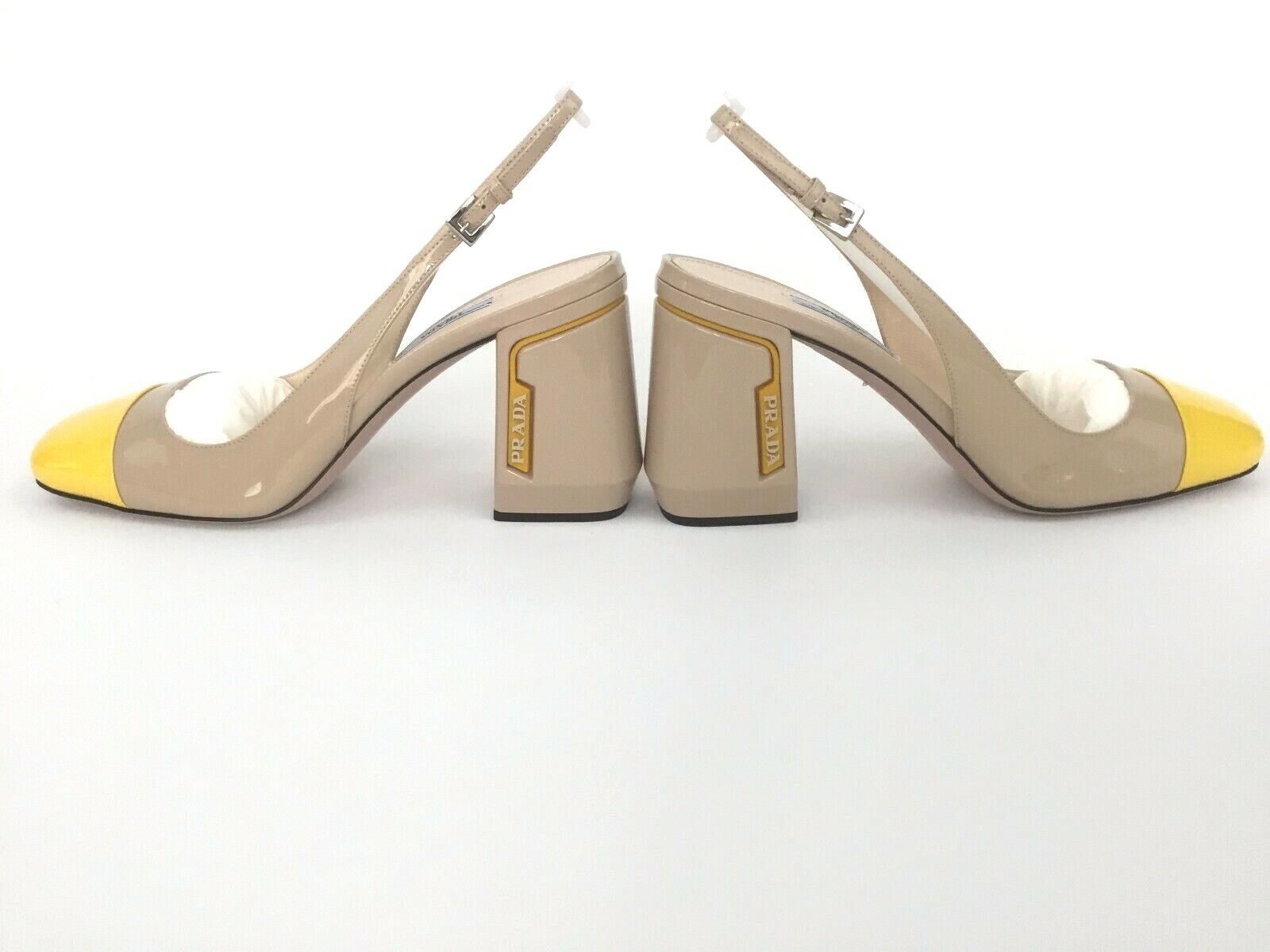 prada cap toe slingback