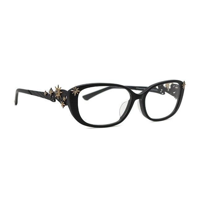 BAYONETTA × Less Than Human Glasses Dimming lens included Black w