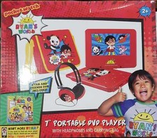 Ryan's World 7" Portable DVD Player with Matching Headphones and Carrying Case