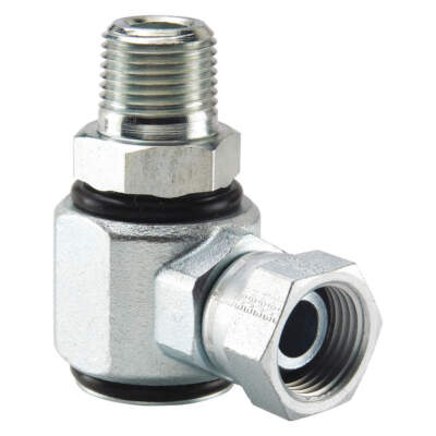 PARKER S2107-6-6 Swivel Fitting,3/8''Female Inlet,2.31''L 53VC40