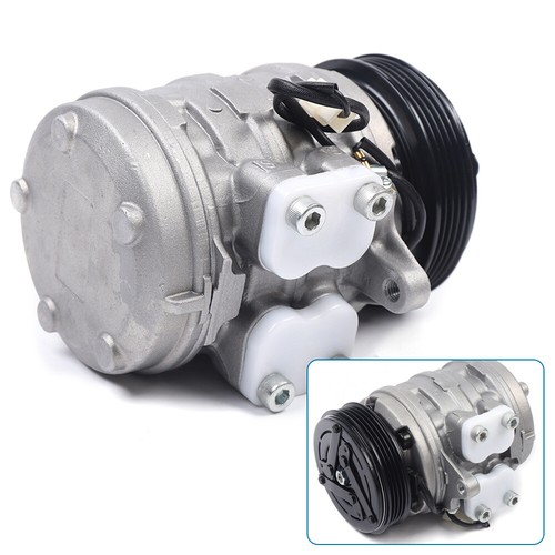 A/C Compressor W/ Clutch For Suzuki X-90 1996-98 Geo Tracker 1989-1993 1.6L - Picture 2 of 12