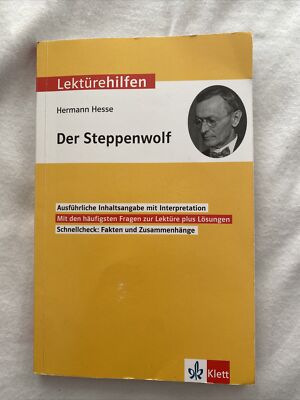 Klett Lektürehilfen Hermann Hesse Der Steppenwolf Taschenbuch Deutsch 2017