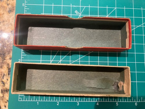 Vintage Stan Gibbs Cast- A - Lure Fishing Lure Box 6 Inch Box Only! - Picture 7 of 8