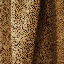Siamese Black Tan Leopard Cheetah Upholstery Fabric