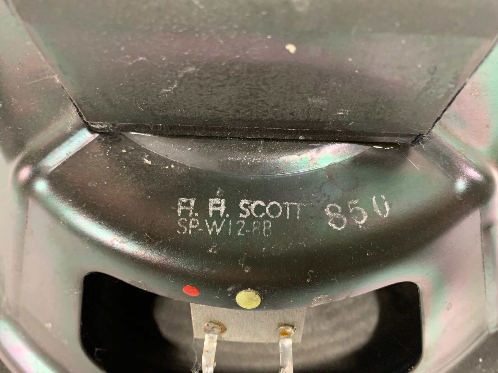 Vintage HH Scott SP-W 12-8B 12" Audio Speaker Alnico Woofer Speaker Driver (A15)