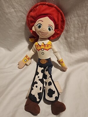 Disney Store Official Jessie Plush Toy Story Medium 16 1/2 Inch 