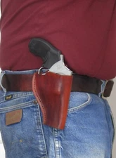 Right Hand Belt Holster for Taurus 605 & 856 Revolvers w/ 3 Inch Barrel