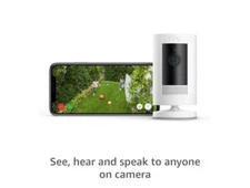 Ring Outdoor Cam Weather-Resistant Outdoor Camera, Live View, Color night vision