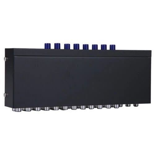 8 Port AV Audio Video RCA 8 Input 1 Output Switch Switcher Selector Splitter Box - Image 2 of 4