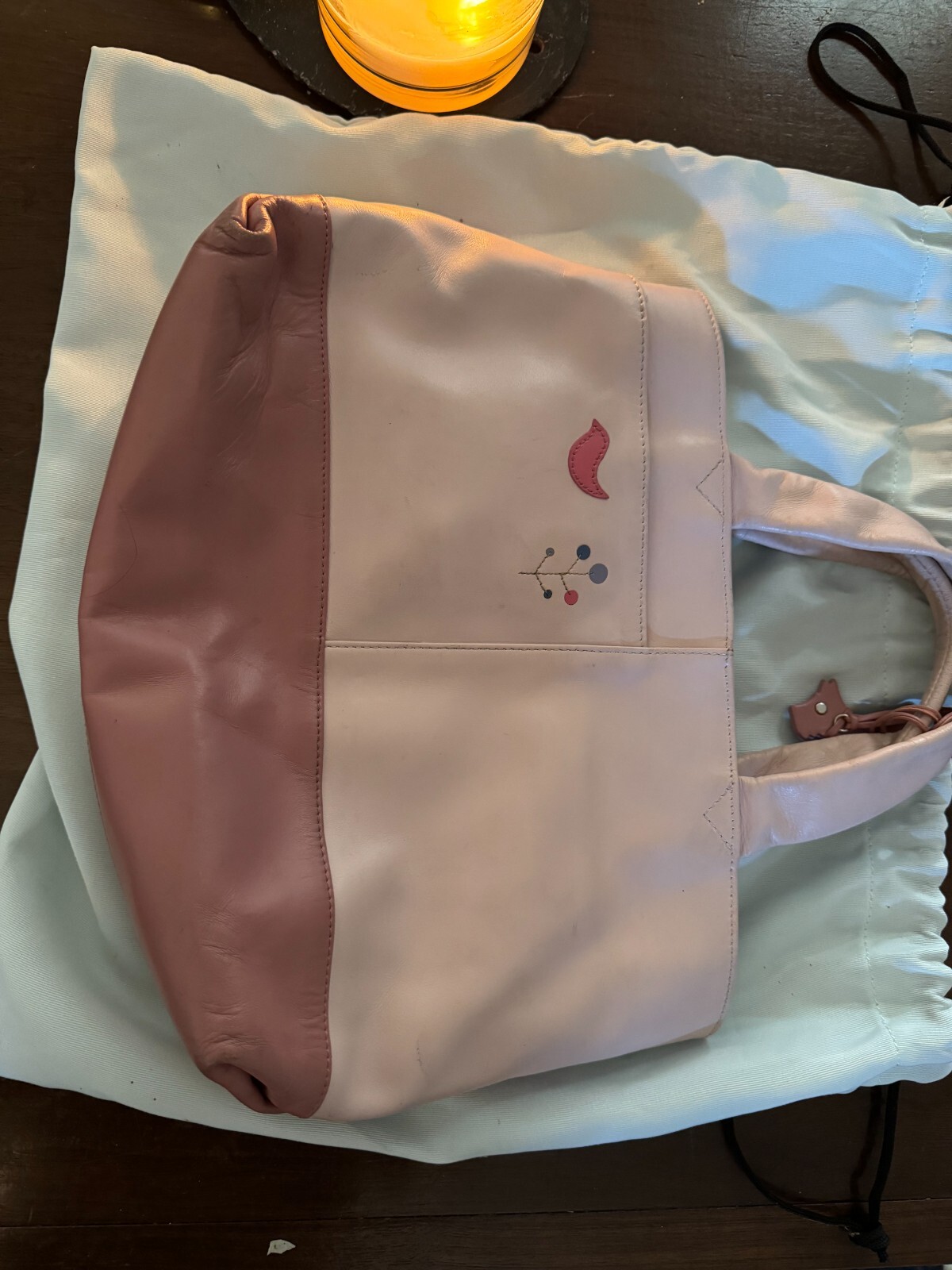 Authentic Radley Bag, Pink & Lilac, Rare, with protective bag eBay