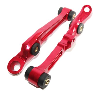 EMUSA RED Front Upper Camber Arm+Front Lower Control Arm For 03-07