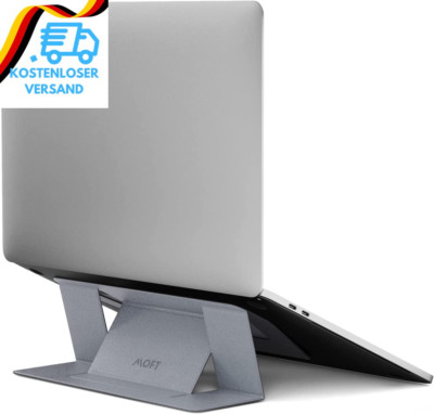 MOFT Unsichtbarer Schlanker Laptop Ständer, Selbstklebend Und Faltbar Stand, Höh