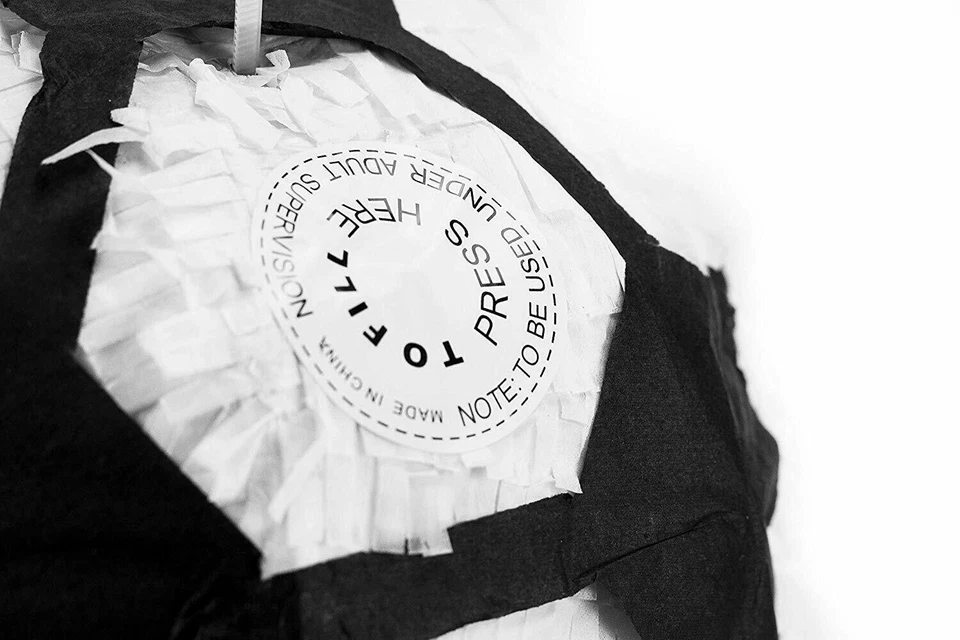 Pinata FUSSBALL + Maske + Stock + Füllung - Party Kindergeburtstag Geburtstag WM - Bild 4 von 4