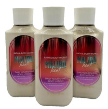 NEW Bath  Body Works Lot of 3 Bottles Malibu Heat Daily Body Lotion Cream 8 oz