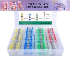 Solder Seal Wire Connectors Butt Terminal Insulated 1000-50X Wire Splice USA