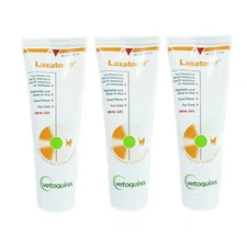 Vetoquinol Laxatone Tuna, Hairball Remedy for Cats 2.5 oz - 3 Pack 