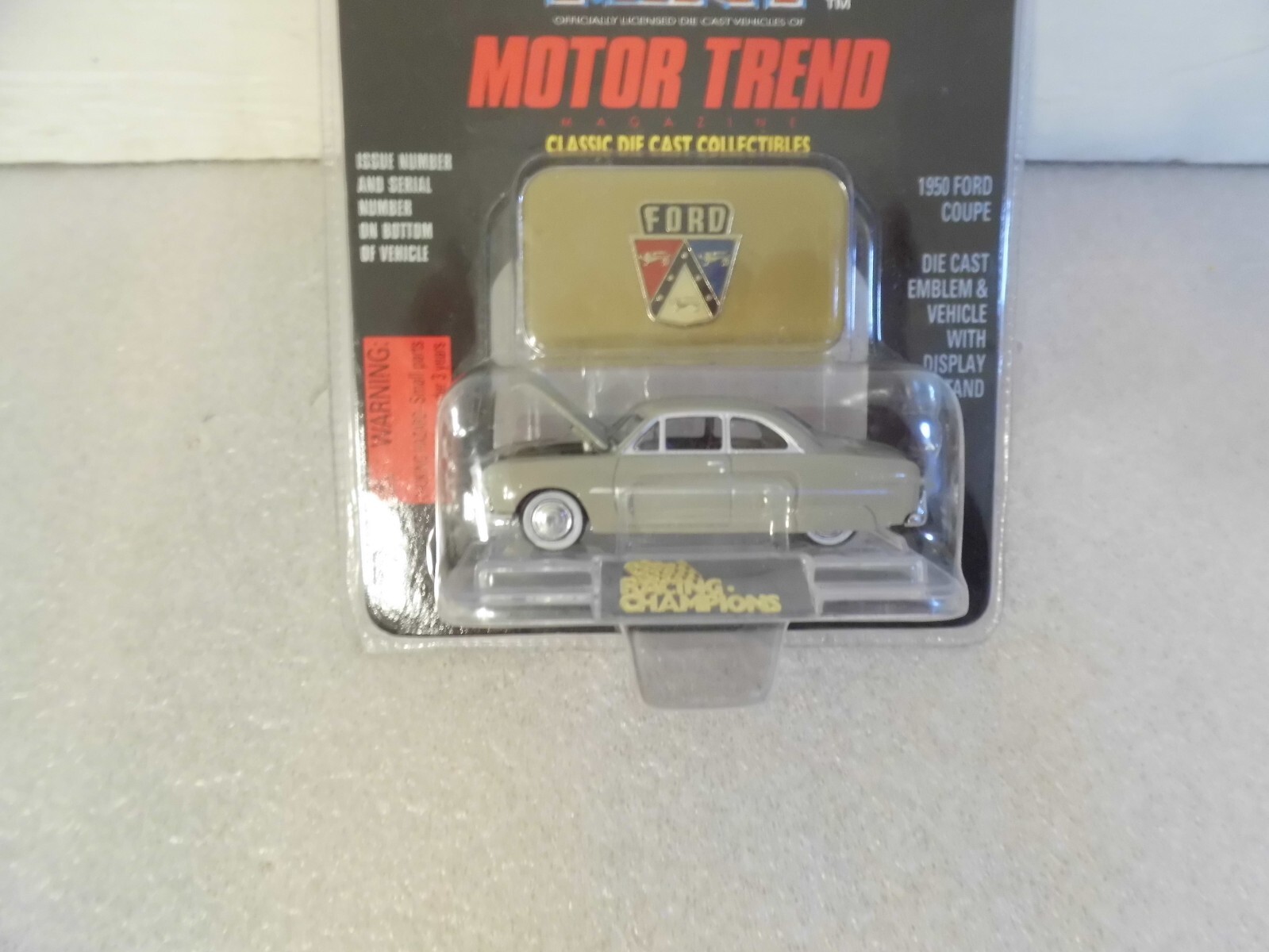 Racing Champions Mint Motor Trend 1950 Ford Coupe 1:58 New Sealed