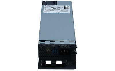 Cisco - PWR-C1-715WAC-P - 715W AC 80+ Paltinum Config 1 Secondary PSU
