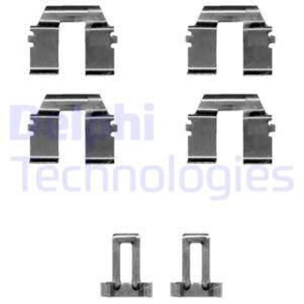 Delphi ZubehöRsatz Scheibenbremsbelag Hinten FüR VW Transporter IV Bus Sharan-image