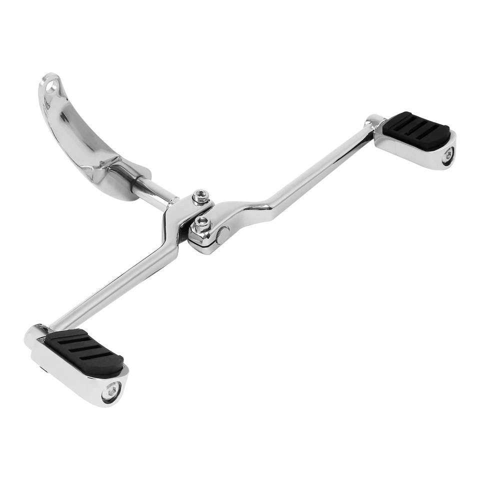 Heel Toe Shift Lever Shifter Rod Lever Pegs For Harley Softail Fat Boy 2007-17 - Image 4 of 4