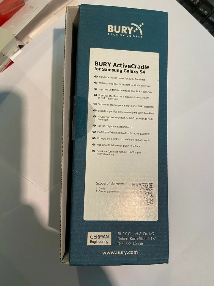 Samsung Galaxy S4 Bury S9 Active Cradle Black 0-02-37-1117-0 Brand New Original - Image 3 of 3