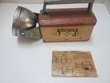 Vintage RAY-O-VAC HUNTER Lantern Flashlight Made In USA Not Tested