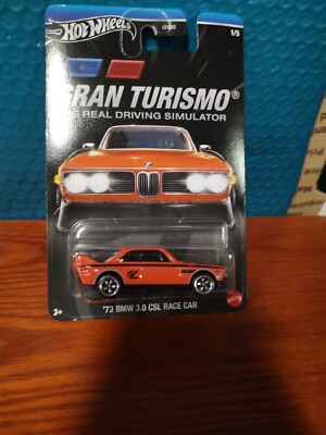 Hot Wheels 2024 Gran Turismo Series 73 BMW CSL Race Car