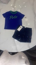 Polo Ralph Lauren Blue T-Shirt and Shorts Set