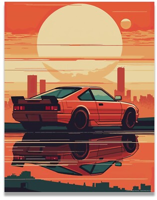 Collectible Car Art Print | Vintage Cars 11x14 | Perfect for