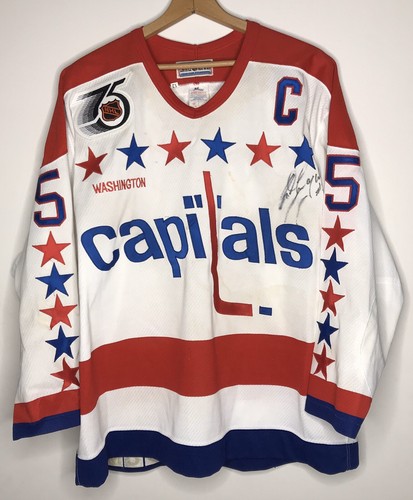 Rod Langway Washington Capitals Jersey 
