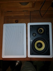 monoprice in wall speakers