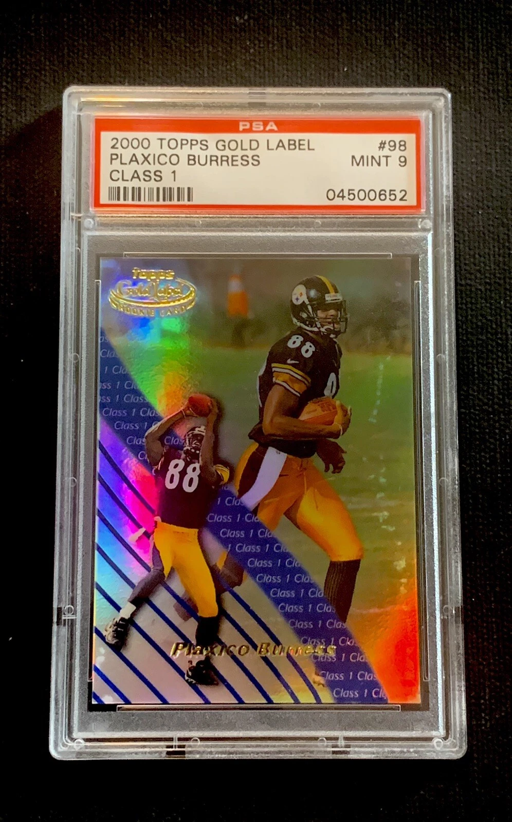 Plaxico Burress Topps Gold Label Class 1 #98 Class 1