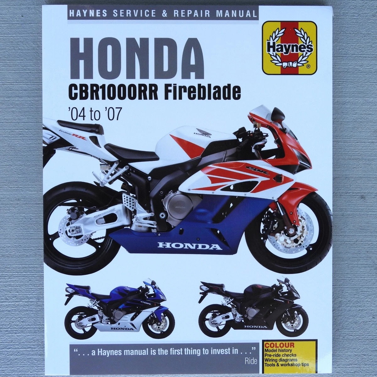 CBR1000RR Motorcycle Service & Repair Manuals for sale | eBay
