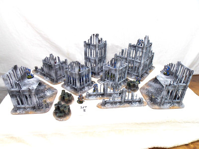 WARGAMING TERRAIN BEMALT,ADVANCE ORDERS,,MEGA KONVOLUT SET 12 TEILE