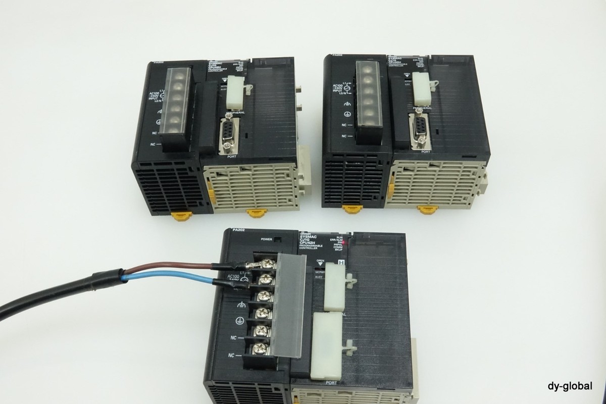 OMRON Used CJ1W-PA202 POWER SUPPLY UNIT, CJ1G-CPU42H CPU OMRON Used CJ1W-PA202 POWER SUPPLY UNIT, CJ1G-CPU42H CPU