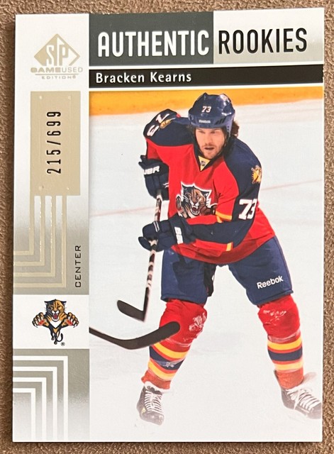 Bracken Kearns 2011-12 SP Game Used Rookie #169 /699 Florida Panthers NHL Hockey