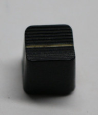 REPLACEMENT KNOB vintage Peavey mixer board black slider knob 3/4" x 5/8" x 5/8"