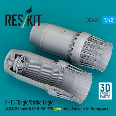 ResKit RSU72-0301 - 1:72 F?15 Eagle/Strike Eagle (A, B, C, D, E early, J) F100-P