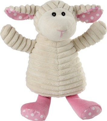 Warmies Pure Wärmekuscheltier Schaf Pünktchen beige/rosa  Wärmekissen
